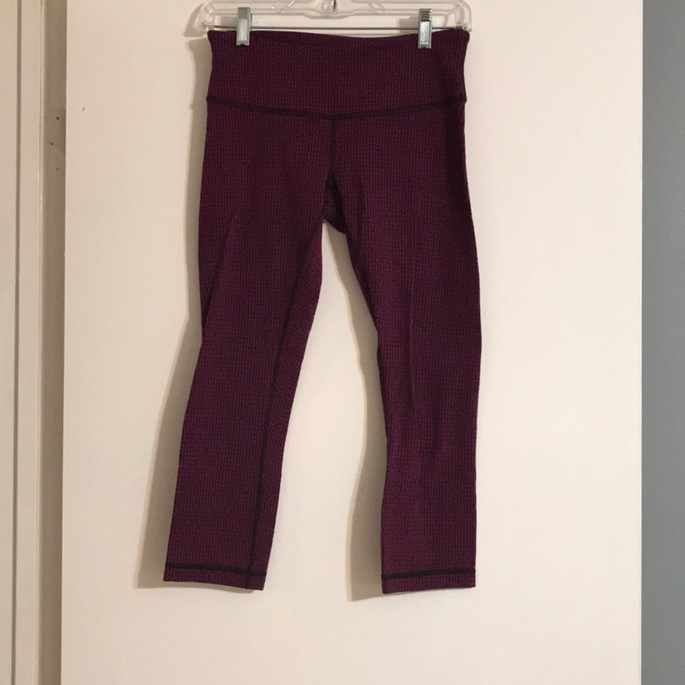 Lululemon crop leggings